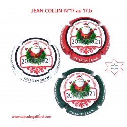 Série de 3 Capsules de champagne - JEAN COLLIN N°17 au 17.b
