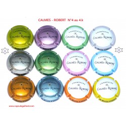 2 SERIEs DE 6 CAPSULES DE CHAMPAGNE - CALMES ROBERT N°4 au 4.k