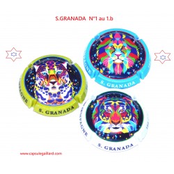 SERIE DE 3 CAPSULES DE CHAMPAGNE - S.GRANADA N°1 au 1.b