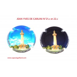 2 Capsules de champagne - JEAN YVES DE CARLINI N°21.c et 22.c