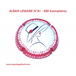 Capsule de champagne - ALBAN LEMAIRE N°A1 - 480 Ex