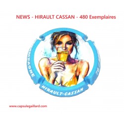 NEWS - Capsule de champagne - HIRAULT CASSAN (480 Exemplaires)