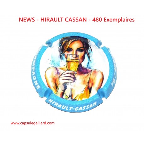 NEWS - Capsule de champagne - HIRAULT CASSAN (480 Exemplaires)