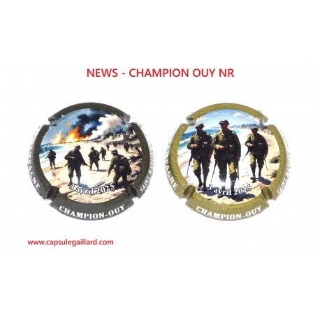 NEWS - 2 Capsules de champagne - CHAMPION OUY