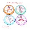 * SERIE DE 4 CAPSULES DE CHAMPAGNE - RUFFIN et FILS N°61.g au 61.j