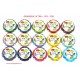 LOT DE 24 CAPSULES DE CHAMPAGNE - GENERIQUES  N°798.t - 979 et 979.f