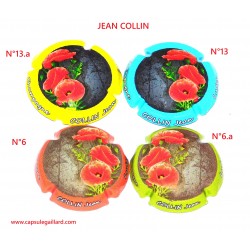 Série de 4 Capsules de champagne - JEAN COLLIN