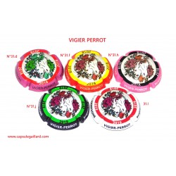 Série de 5 Capsules de champagne - VIGIER PERROT N°31.d