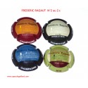 * Série de 4 Capsules de champagne - FREDERIC RAGAUT N°2 au 2.c