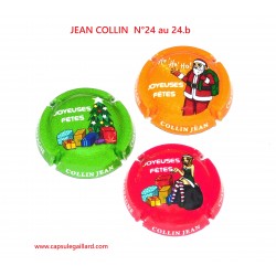 * Série de 3 Capsules de champagne - JEAN COLLIN N°24 au 24.b
