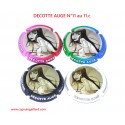 Série de 4 Capsules de champagne - DECOTTE AUGE N°11 au 11.c