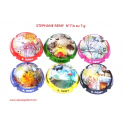 * Série de 6 Capsules de champagne - STEPHANE REMY N°7.b au 7.g