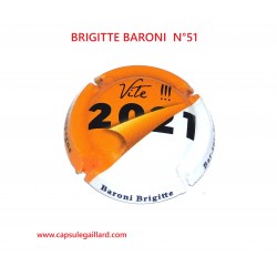 Capsule de champagne - BRIGITTE BARONI N°51