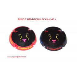 2 Capsules de champagne - BENOIT HENNEQUIN N°45 au 45.a