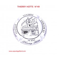 CAPSULE DE CHAMPAGNE  - THIERRY HOTTE  N°49