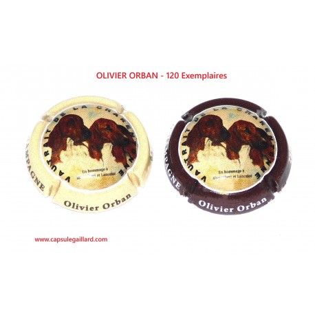 2 Capsules de champagne - OLIVIER ORBAN - 120 Exemplaires