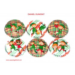 SERIE DE 6 CAPSULES DE CHAMPAGNE - DANIEL DUMONT