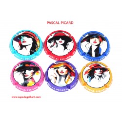 SERIE DE 6 CAPSULES DE CHAMPAGNE - PASCAL PICARD