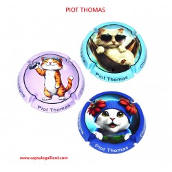 Série de 3 Capsules de champagne PIOT THOMAS
