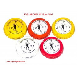 SERIE DE 5 CAPSULES DE CHAMPAGNE - JOEL MICHEL N°18 au 18.d