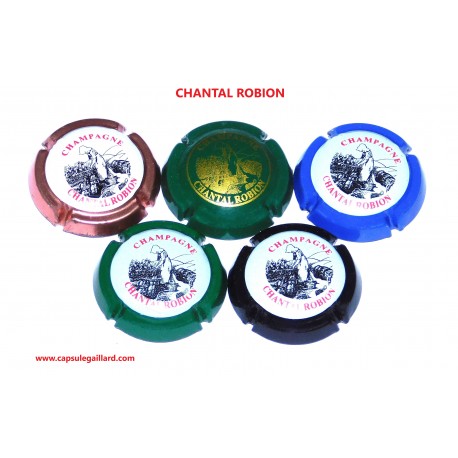 SERIE DE 5 CAPSULES DE CHAMPAGNE - CHANTAL RONION