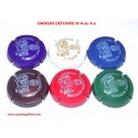 SERIE DE 6 CAPSULES DE CHAMPAGNE - DANGIN DEFOURG N°4 au 4.e