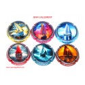 NEWS -SERIE DE 6 CAPSULES DE CHAMPAGNE - JEAN LALLEMAND