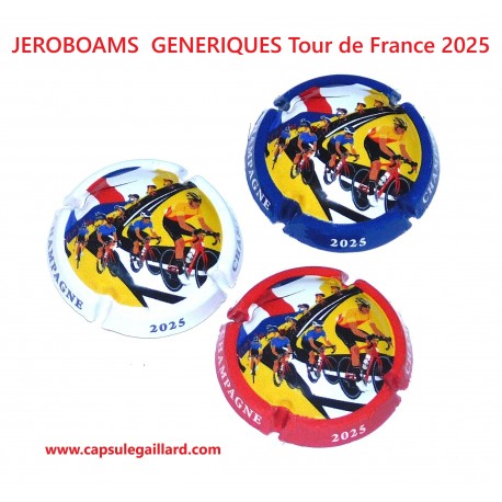 NEWS - 3 JEROBOAMS GENERIQUE - Tour de France 2025