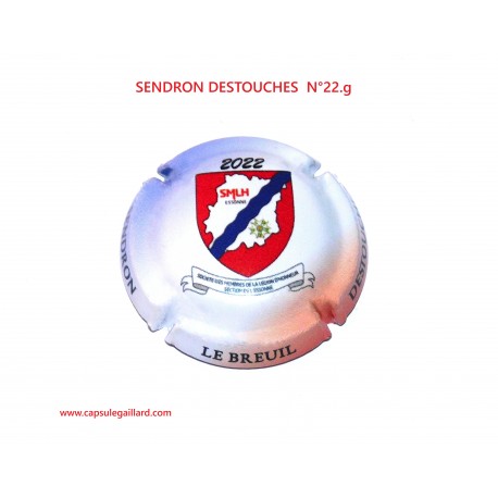 Capsule de champagne - SENDRON DESTOUCHES  N°22.g