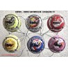 NEWS -SERIE DE 6 CAPSULES DE CHAMPAGNE - GENERIQUE (Casques F1)