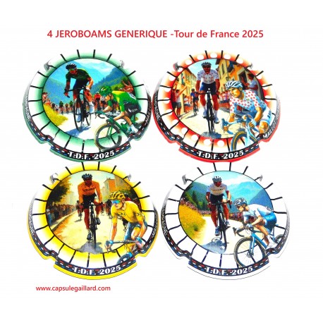4 JEROBOAMS - GENERIQUE (Tour de France 2025)