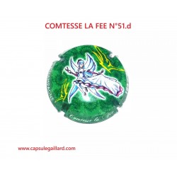 Capsule de champagne - COMTESSE LA FEE - N°51.d