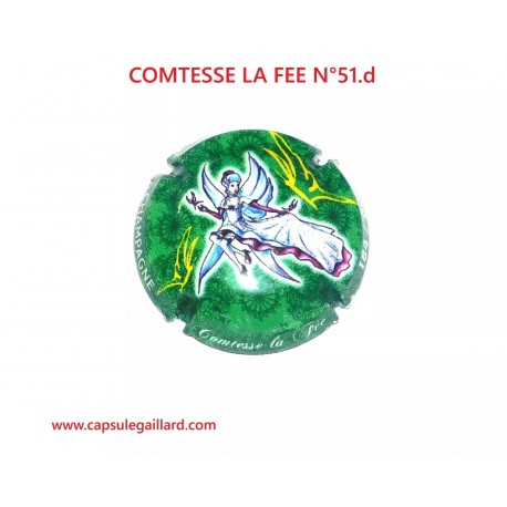 Capsule de champagne - COMTESSE LA FEE - N°51.d