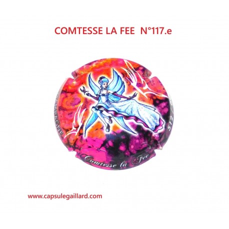 Capsule de champagne - COMTESSE LA FEE - N°117.e