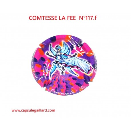 Capsule de champagne - COMTESSE LA FEE - N°117.f