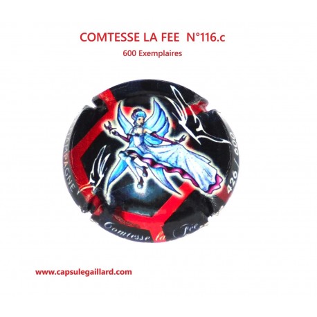 Capsule de champagne - COMTESSE LA FEE - N°116.c