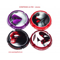 NEWS - SERIE DE 4 CAPSULES DE CHAMPAGNE - COMTESSE LA FEE (100 Exemplaires)