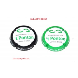 NEWS - 2 CAPSULES DE CHAMPAGNE - GUILLETTE BREST (Ponton)