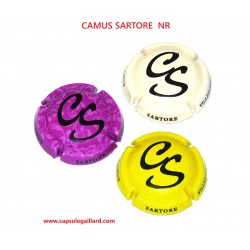 SERIE DE 3 CAPSULES DE CHAMPAGNE - CAMUS SARTORE