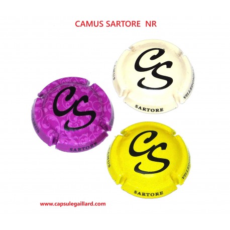 SERIE DE 3 CAPSULES DE CHAMPAGNE - CAMUS SARTORE