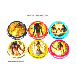 SERIE DE 6 CAPSULES DE CHAMPAGNE - BENOIT DELABRUYERE