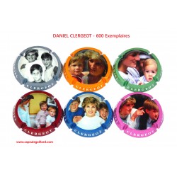 SERIE DE 6 CAPSULES DE CHAMPAGNE - DANIEL CLERGEOT (600 Ex)