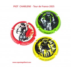 NEWS - SERIE DE 3 CAPSULES DE CHAMPAGNE - PIOT CHARLENE (Tour de France 2025)