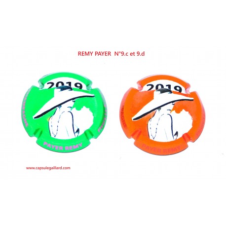 2 Capsules de champagne - REMY PAYER  N°9.c et 9.d