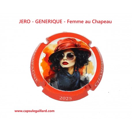 NEWS - Jéroboam - GENERIQUE (Femme au chapeau)