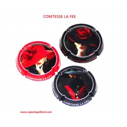 NEWS -Série de 3 Capsules de champagne - COMTESSE LA FEE