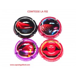 NEWS -Série de 4 Capsules de champagne - COMTESSE LA FEE