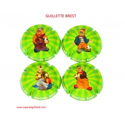 NEWS -Série de 4 Capsules de champagne - GUILLETTE BREST