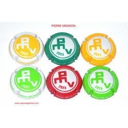 6 CAPSULES DE CHAMPAGNE -  PIERRE MIGNON