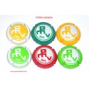 6 CAPSULES DE CHAMPAGNE -  PIERRE MIGNON